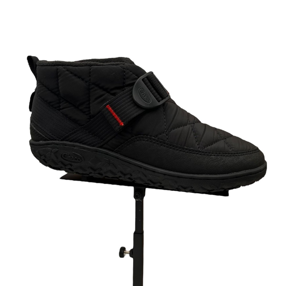 Chaco Unisex Youth Boys Girls Ramble Fluff Booties Size 3 Black Water Resistant